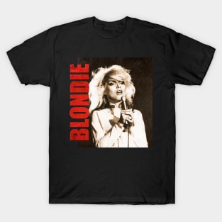 TEXTURE ART- Blondie - Retro Aesthetic Fan Art 1 T-Shirt